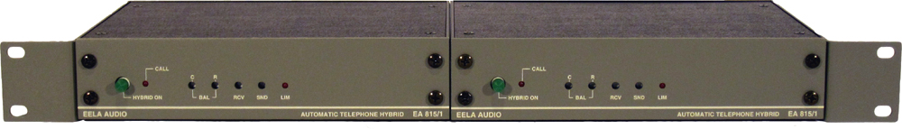 EA815/2 Versión dual en Rack
